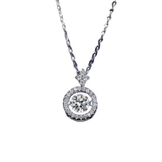 Floating pendant Necklace